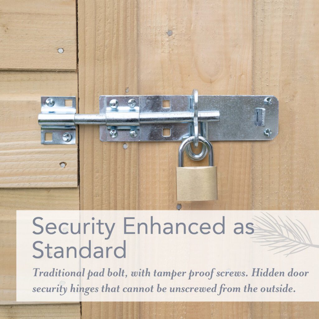 Beckwood 6×8 Apex Shed – 2 Windows – Double Door 5013053197059 2